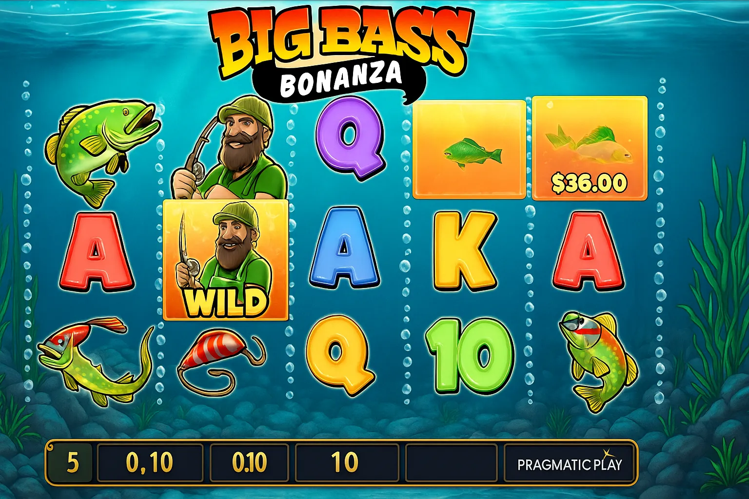 Big Bass Bonanza slot by Pragmatic Play
