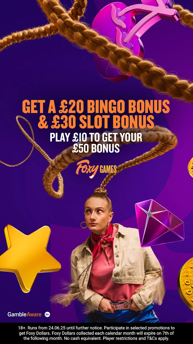 Game library in Foxy Casino app